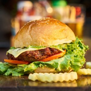 Wahi, Burgers, French Fries, Food, Restaurant, Dining